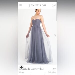 Worn once Jenny Yoo bridesmaids dress